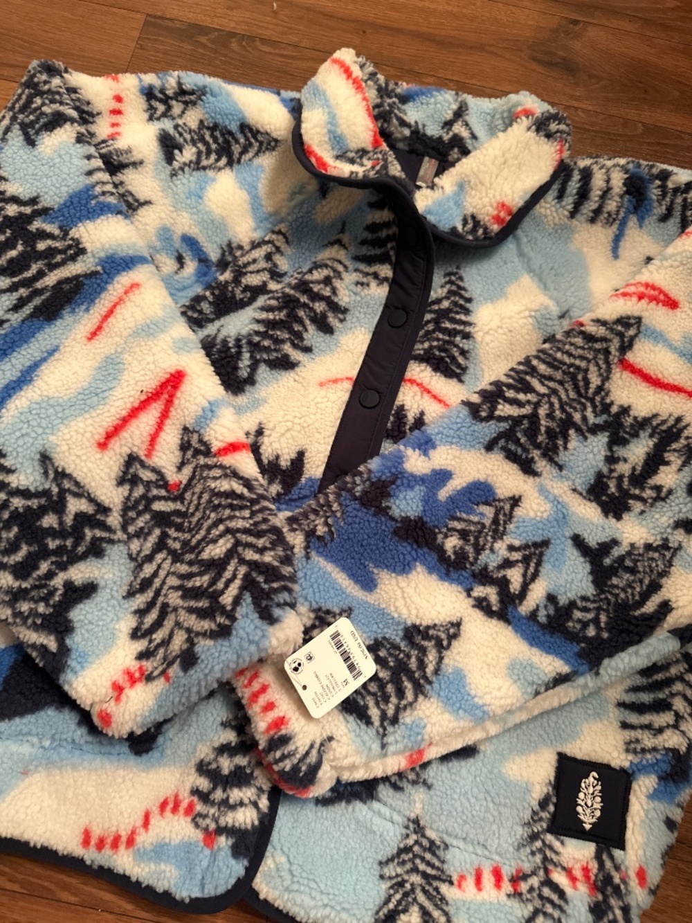 FP Movement Rocky Ridge Fleece Jacket. Medium - Picture 5 of 8